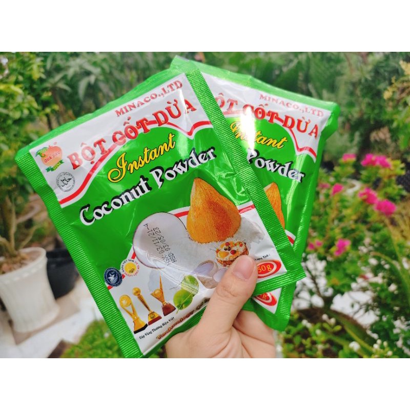 Bột cốt dừa 10g (Dùng nấu chè,  chế biến món ăn)