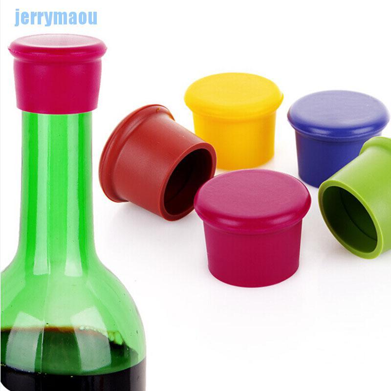Nắp Đậy Chai Rượu / Bia Bằng Silicone Tiện Dụng Cho Nhà Bếp / Quán Bar