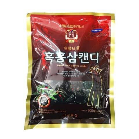 Kẹo Hắc Sâm 300g 💝FREE SHIP💝 Kẹo Hắc Sâm Hàn Quốc 300gr HCM