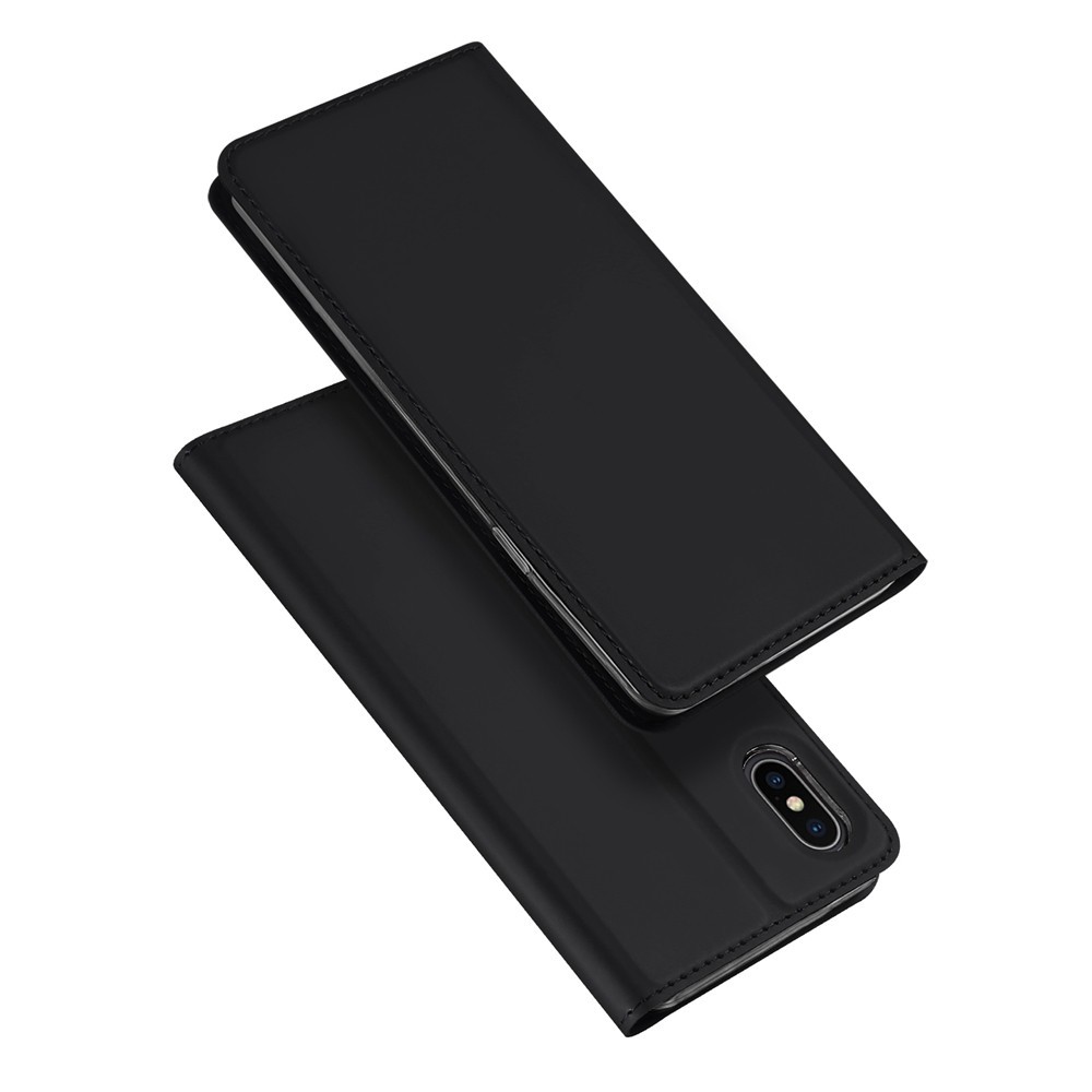 Bao da điện thoại có nắp đậy kèm miếng từ tính cho Iphone XS Max / xs / xr