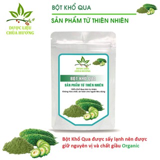 Bột Khổ Qua 100GR nguyên chất 100% Organic - Mỹ phẩm Handmade