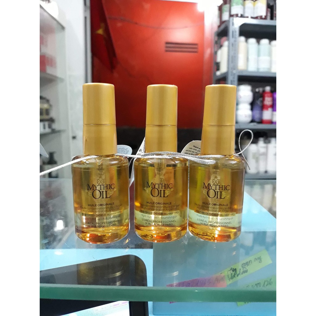 TINH DẦU DƯỠNG TÓC ĐA CÔNG DỤNG LOREAL MYTHIC OIL NOURISHING 30ml