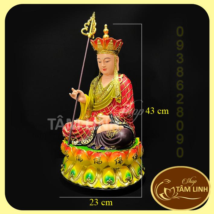 Tượng Địa Tạng Vương  Bồ Tát Cao 40cm hàng siêu đẹp