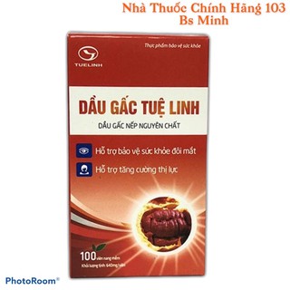 Dầu gấc Tuệ Linh - Giúp tăng cường thị lực, ngừa các bệnh về mắt