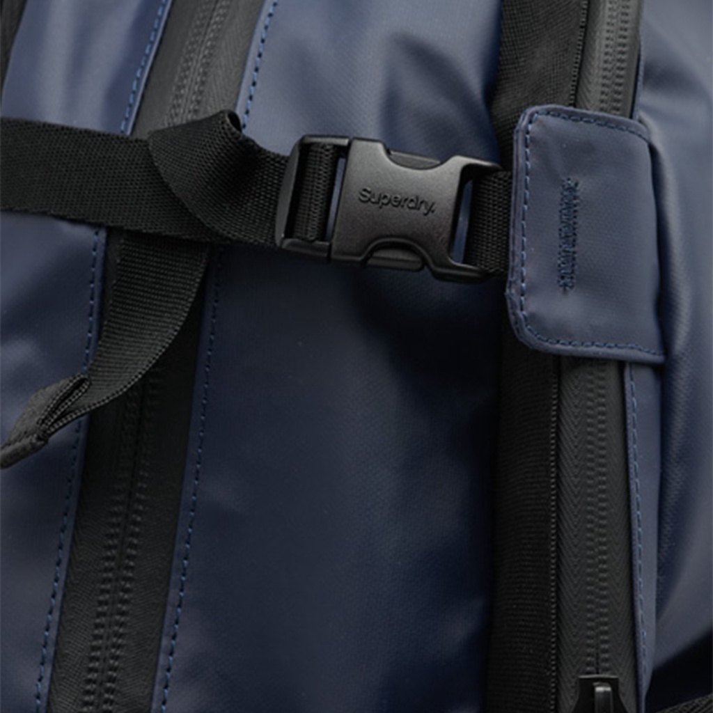 Ba lô nam SUPERDRY Sport Code Tarp Backpack SDM911412A *SD11S màu xanh navy