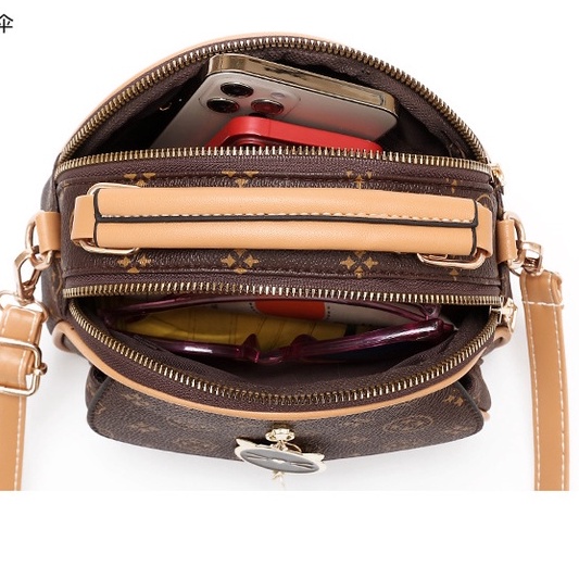 Túi Đeo Chéo Nữ ❤️FREESHIP❤️ Túi Xách Da Mềm Phụ Kiện Mèo Xinh 252