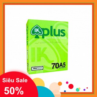 [Giá Kho]-Giấy In A5 IK Plus 70GSM-Giấy In Cao Cấp[Giá Tốt Nhất]