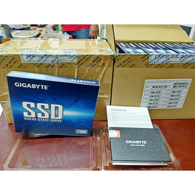 Ổ cứng SSD Gigabyte 120GB, 240GB 480GB SATA3 2,5"; 128GB, 256GB, 512GB M.2 2280 PCIe 3.0x4 - Chính hãng Thủy Linh