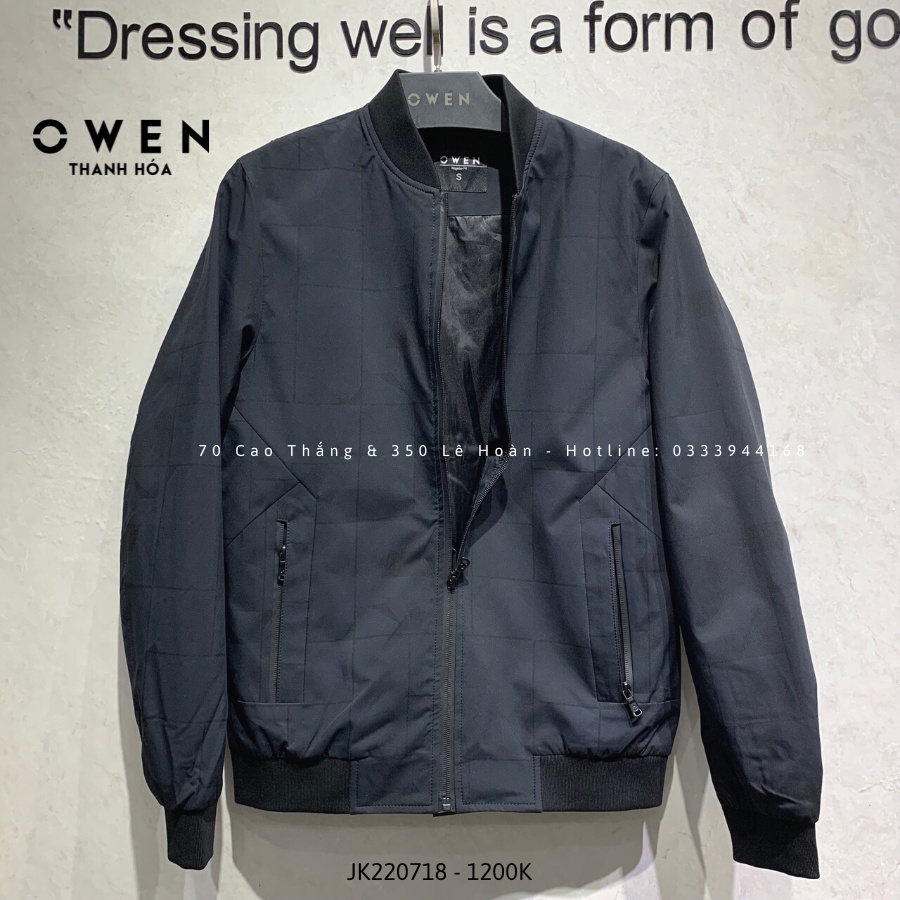 Owen - Hàng mới về - Áo khoác nam - Áo jacket Owen JK220718