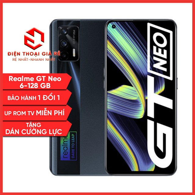 [8-128GB] Điện Thoại Realme GT Neo 5G - RAM 8-128GB - [Điện thoai Giá rẻ, Bảo hành 1 đổi 1-Tặng cường lực]