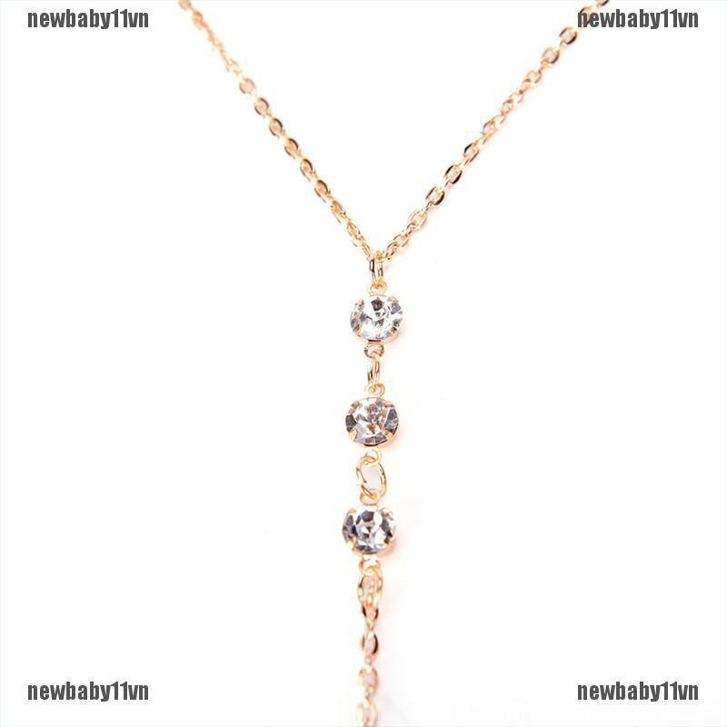 Vòng cổ Cơ Thể ĐíNh Đá ThờI Trang Cho Nữ