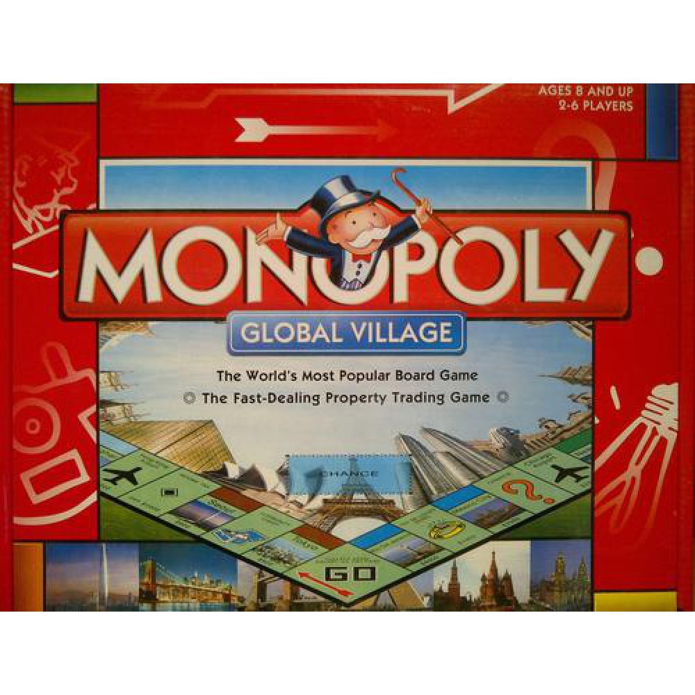 Cờ Tỷ Phú Monopoly Bản Global Village Boardgame