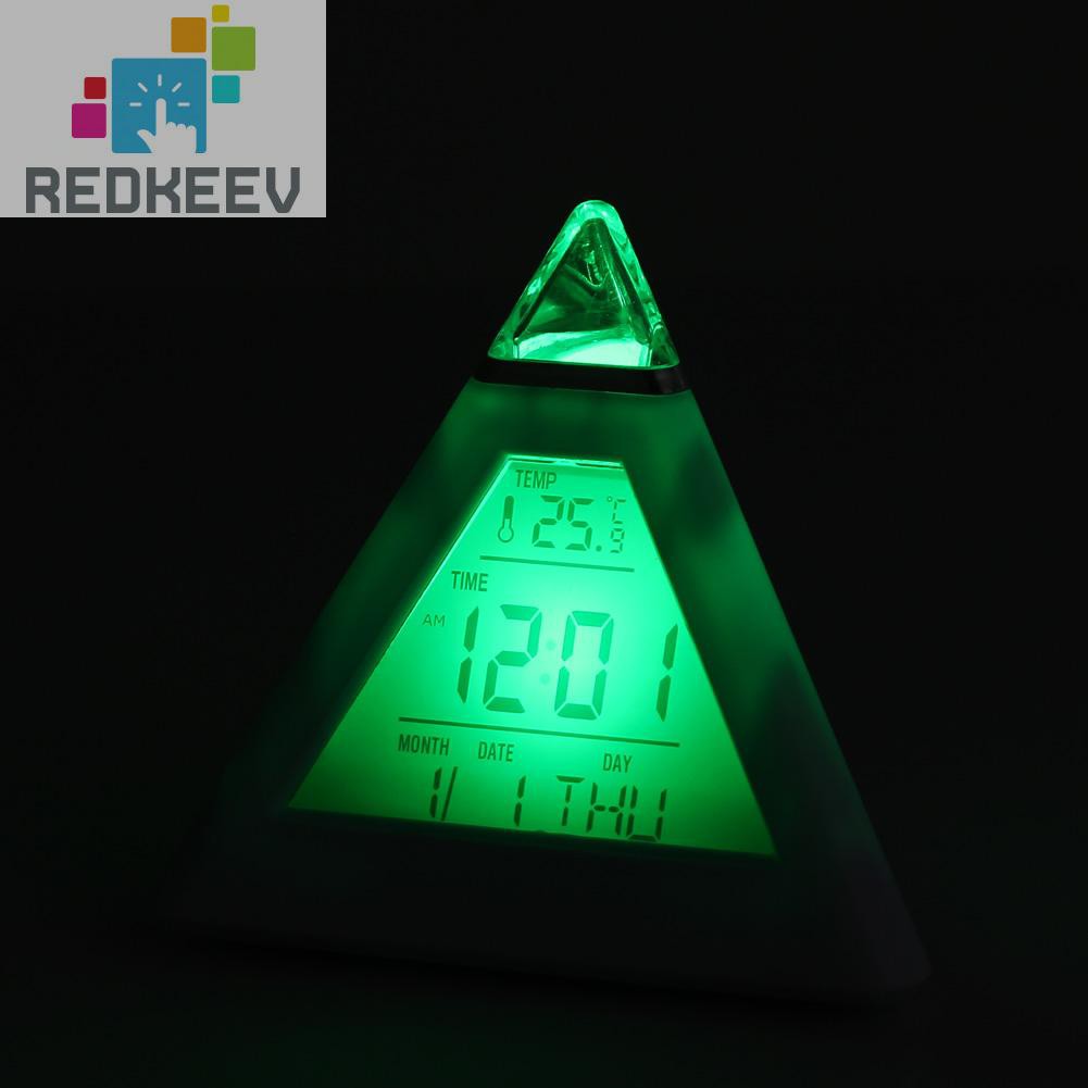 Đồng Hồ Báo Thức Kỹ Thuật Số 7 Đèn Led Redkeev 1.13