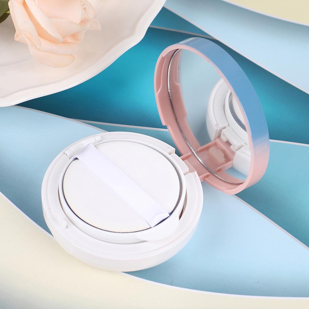 Hộp Rỗng Đựng Mút Trang Điểm Có Gương Tiện Dụng Chất Lượng Cao DIY Ốp