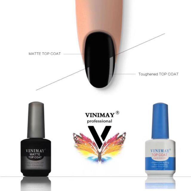Matte Top Gel Lì Vinimay & Top Gel Vinimay