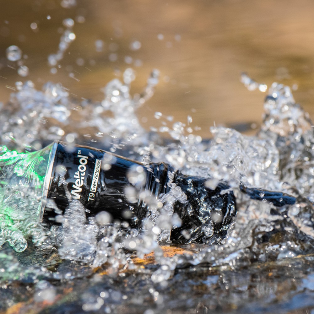 Đèn pin Weltool T9 "Ever-Victorious" Green LED Hunting Flashlight