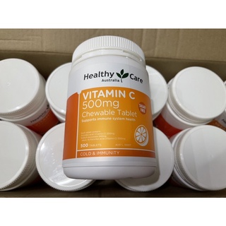 Viên nhai Healthy Care Vitamin C 500mg 500 viên