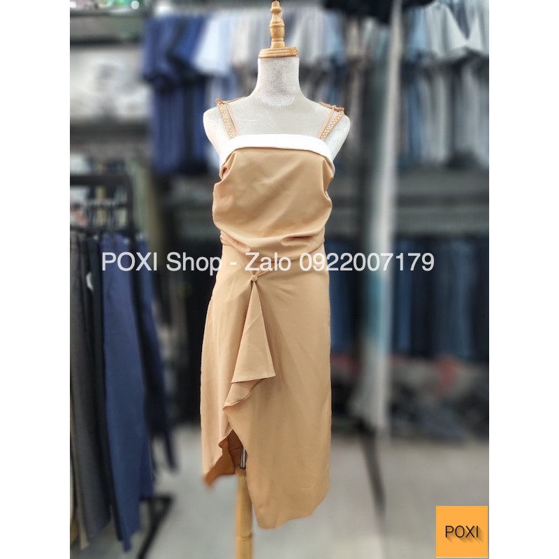 [ẢNH THẬT] Đầm Cúp Ngực Thắt Nơ Vai HIHOL | BigBuy360 - bigbuy360.vn