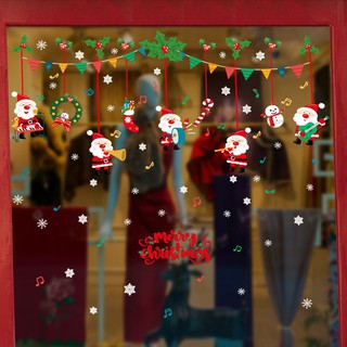 Tranh decal merry christmas