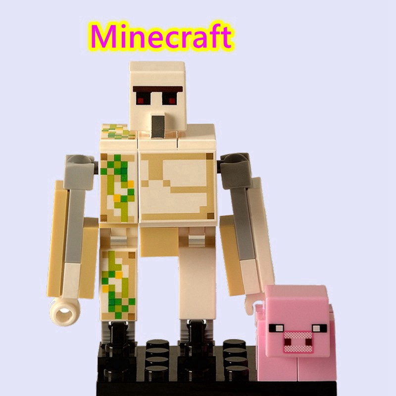 Đồ chơi LEGO hình các nhân vật trong Minecraft