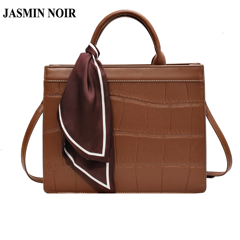 Túi Xách Da JASMIN NOIR Cỡ Lớn Thời Trang Thu Đông 2020 Cho Nữ | BigBuy360 - bigbuy360.vn