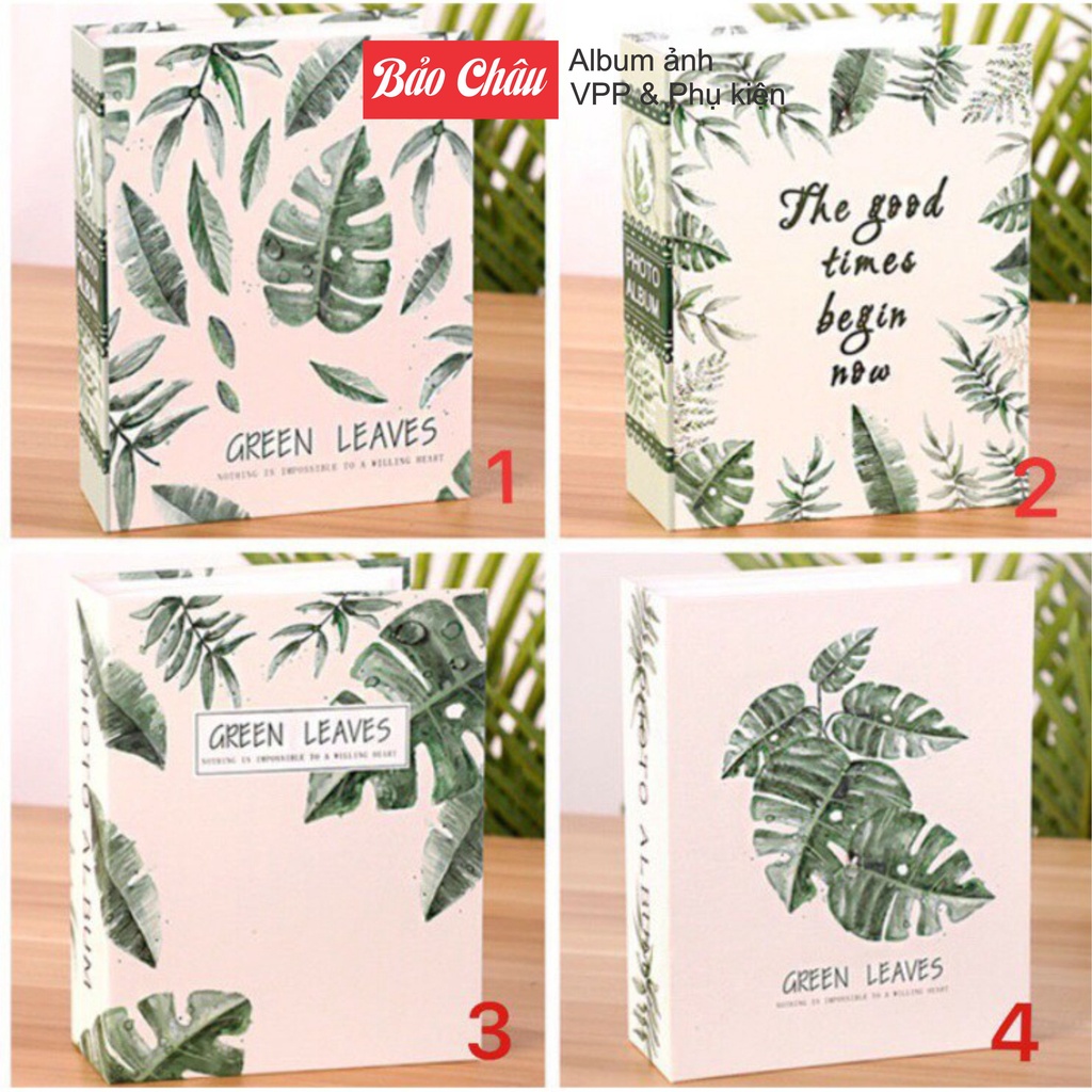 Album ảnh 10x15, 13x18 đựng 100 tấm bìa cứng. Loại đẹp