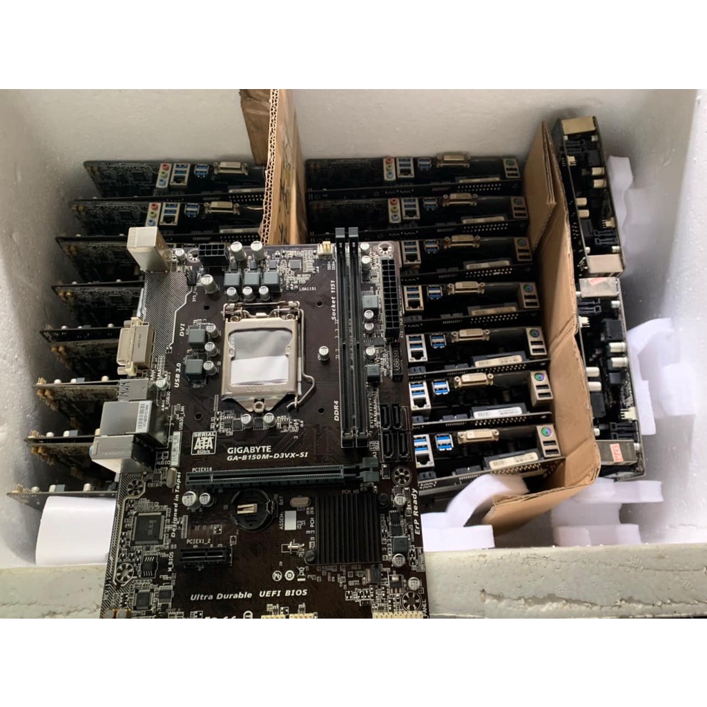 Mainboard MSI B85M P33 ,  Gigabyte B150M D3VX , Asus B250M EX