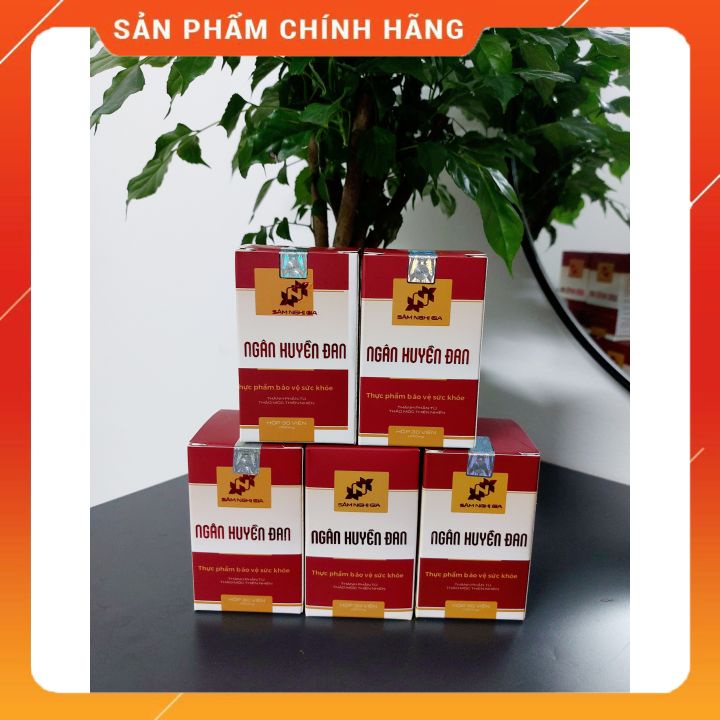 Ngân Huyền Đan hỗ trợ giảm ho, đờm, đau rát họng, khản tiếng CHÍNH HÃNG