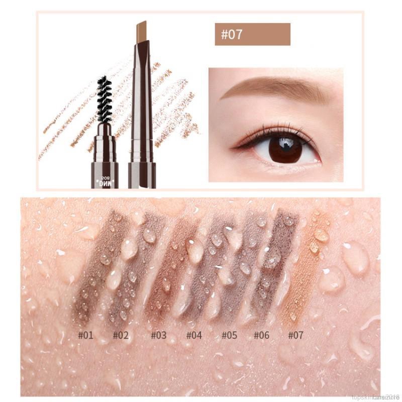 [Hàng mới về] Bút Chì Kẻ Lông Mày DNM Hai Đầu Tam Giác Lâu Trôi Không Thấm Nước | BigBuy360 - bigbuy360.vn
