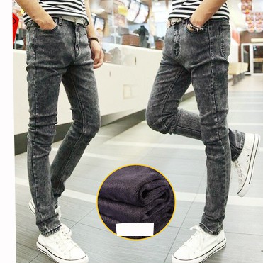 Quần Bò Nam Kiểu Hàn Quốc Xám Khói | BigBuy360 - bigbuy360.vn