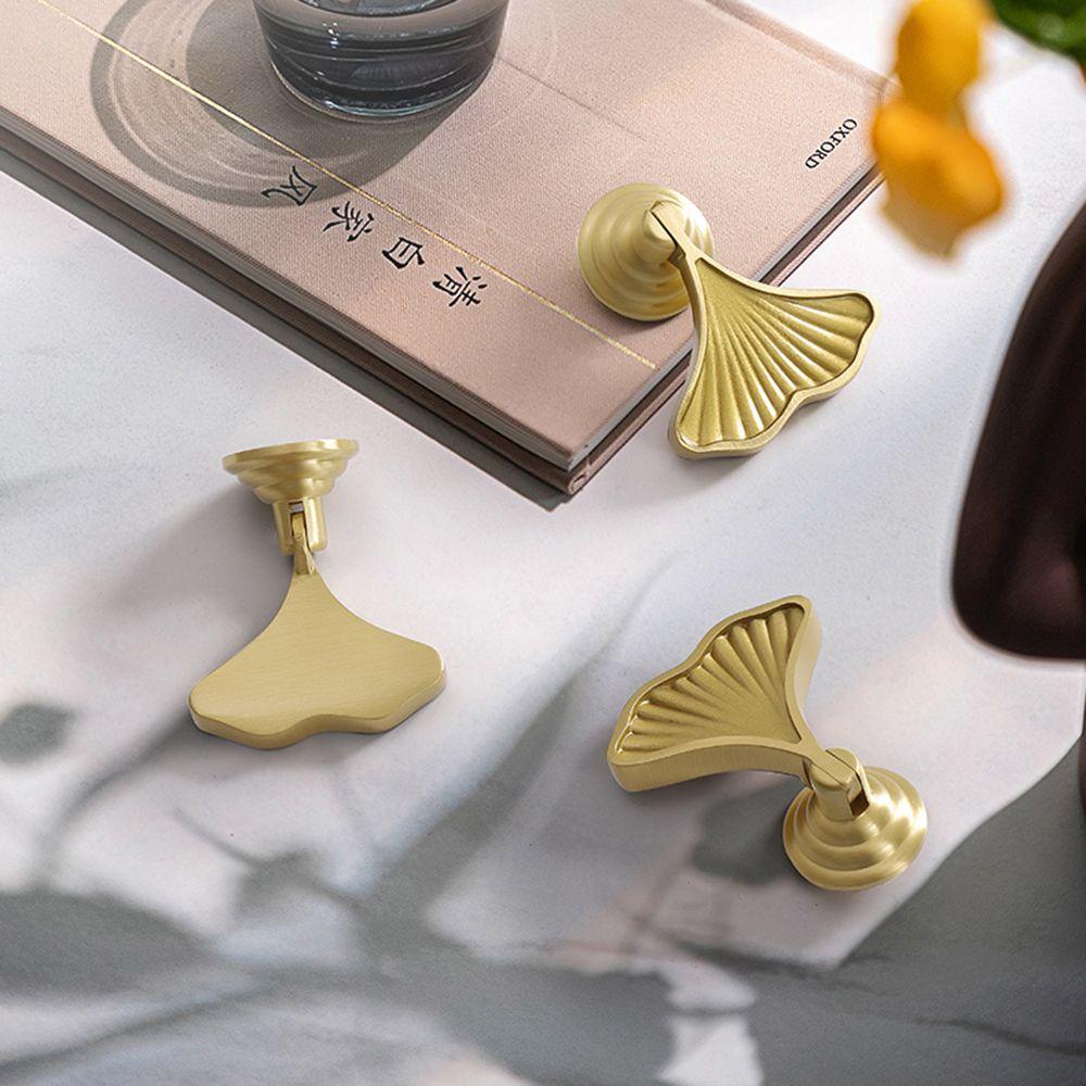 FOREVER Tay Nắm Cửa Tủ Bằng Đồng Thau Màu Vàng