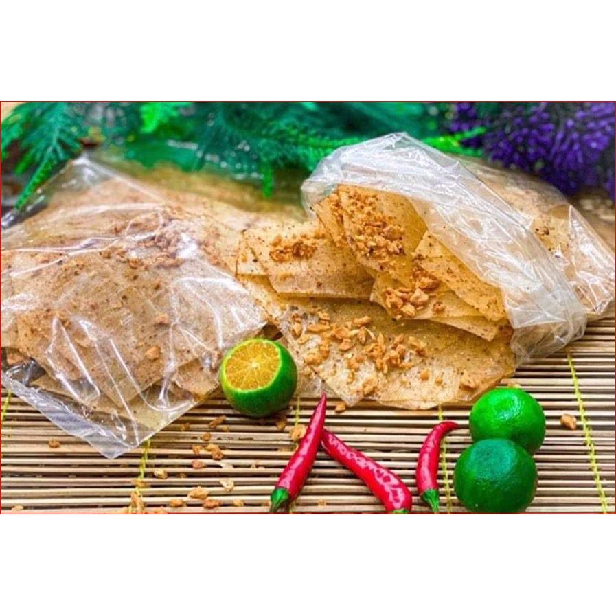 [Freeship đơn từ 50k+Quà tặng]Bánh tráng xì ke Tây Ninh (bánh tráng muối nhuyễn tỏi phi)