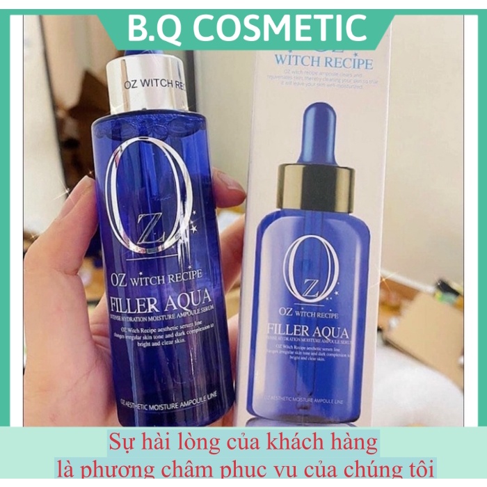 Tinh Chất Phục Hồi Da Mụn Serum Filler Aqua Oz Kết Hợp Peptide Oz Witch Recipe 60Ml