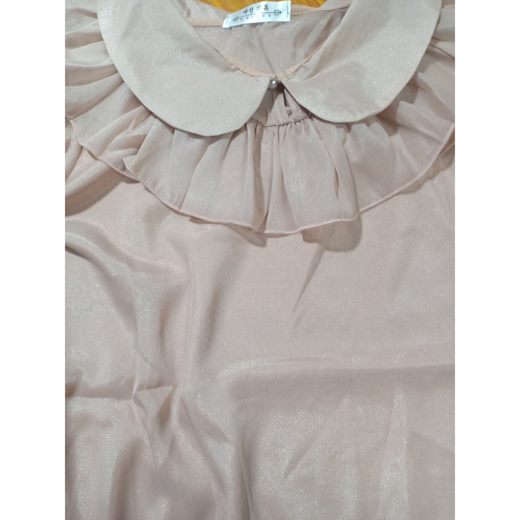 Áo sơ mi nữ cổ bèo chất tơ óng loại đẹp giá tốt Â,021 | BigBuy360 - bigbuy360.vn