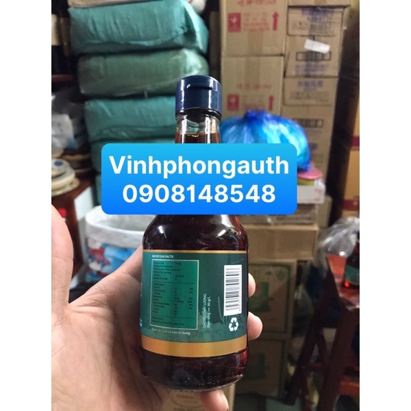 Nước mắm cá cơm hạnh phúc 60 độ đạm thể tích: 250ml