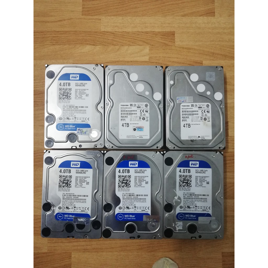 Thanh lý ít ổ cứng 4TB Blue/ Purple/ 4T Toshiba cho khách làm ổ backup hoặc chơi phim | BigBuy360 - bigbuy360.vn