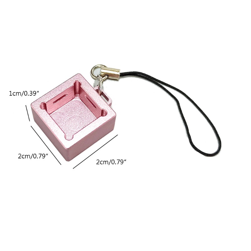 Móc Khóa Có Công Tắc MX Bằng Kim Loại Nhôm Hình Bàn Phím Cơ Cherry