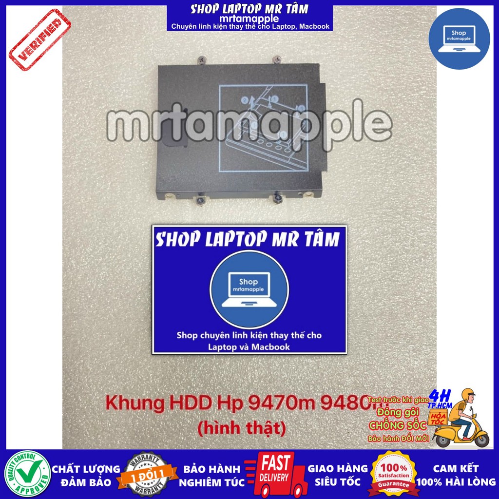 KHUNG HDD LAPTOP HP 9470M 9480M dùng cho Folio 9470m 9480m