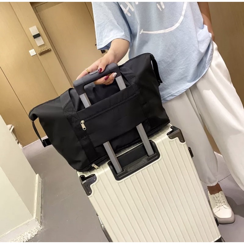 Túi du lịch nữ đa năng 2 tầng ĐEO VAI