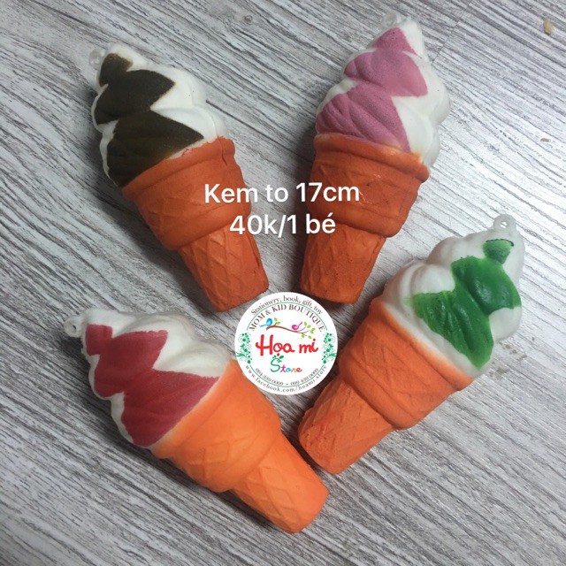  Squishy kem 17cm  Hshop