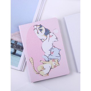 Ốp iPad, Bao Da iPad Hình mèo nằm chibi