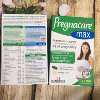 Vitamin Bà Bầu Pregnacare Max