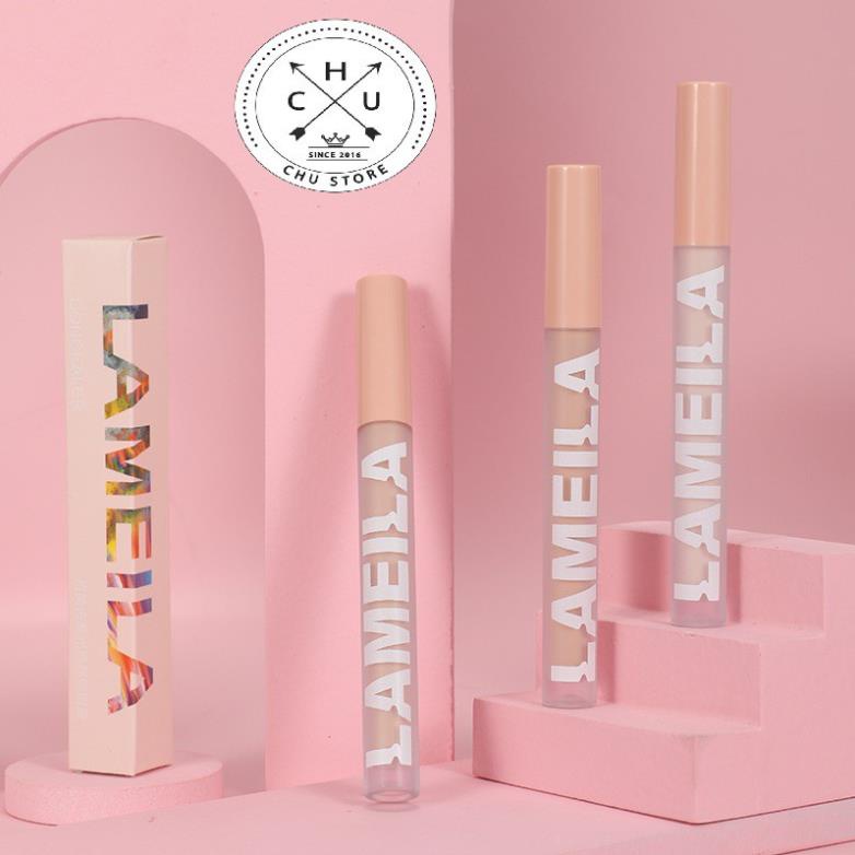 Kem che khuyết điểm mịn lì hợp mọi tông da kiểm soát dầu Lameila Concealer The Saem Cover Perfection - Glow Vietnam