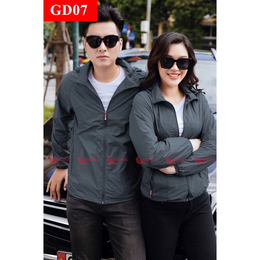 Áo gió đôi Nam Nữ Cardina THỜI TRANG CHÍNH HÃNG Nhật Bản, Cản gió, giữ ấm, Siêu phẩm cao cấp chống thấm nước