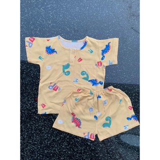 Set bộ hè lanh lụa (dành cho bé trai từ 8-18kg)