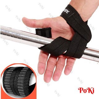 Dây đai bảo vệ cổ tay nâng tạ, tập GYM, (Bộ 2 cái) tâp thể hình tránh chấn thương mạ sát tốt, chống trơn trượt - POKI