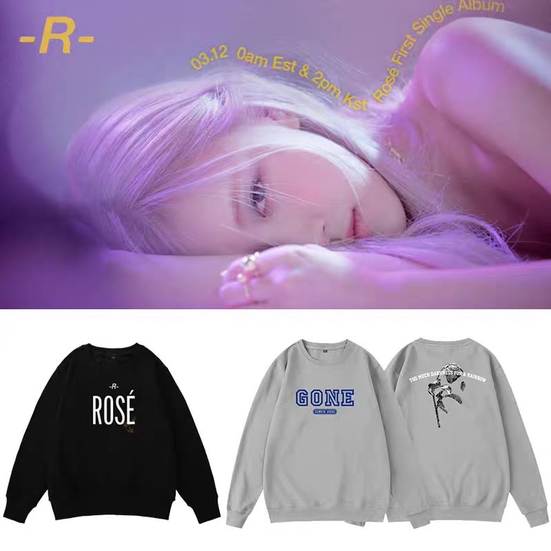 [RẺ VÔ ĐỊCH] HOT Áo sweater GONE Rosé BLACKPINK chuẩn form siêu xinh