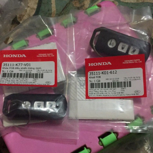 Bán lẻ Remote smartkey K01 . K77 CHÍNH HÃNG  hàng renew