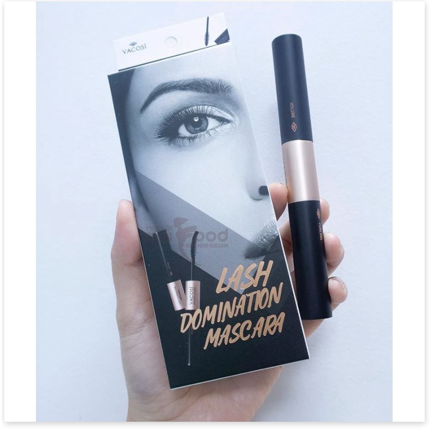 [Mã giảm giá] Mascara Chuốt Mi 2 Trong 1 Làm Dài Và Cong Mi Tự Nhiên Vacosi Lash Domination Mascara 10g (VM09)