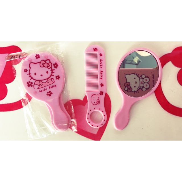 Gương lược kitty bỏ túi